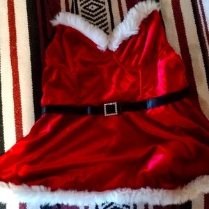Women's Santa lingerie small